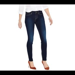 Levi’s 711 Skinny Jean Raw Hem